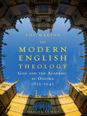 cover image of The Making of Modern English Theology